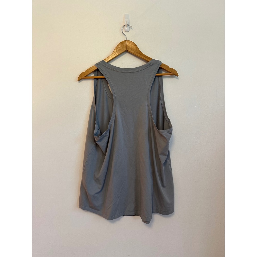 Lululemon Love Racerback Relaxed Fit Tank Top in Gray | Size 12 - Picture 3 of 5